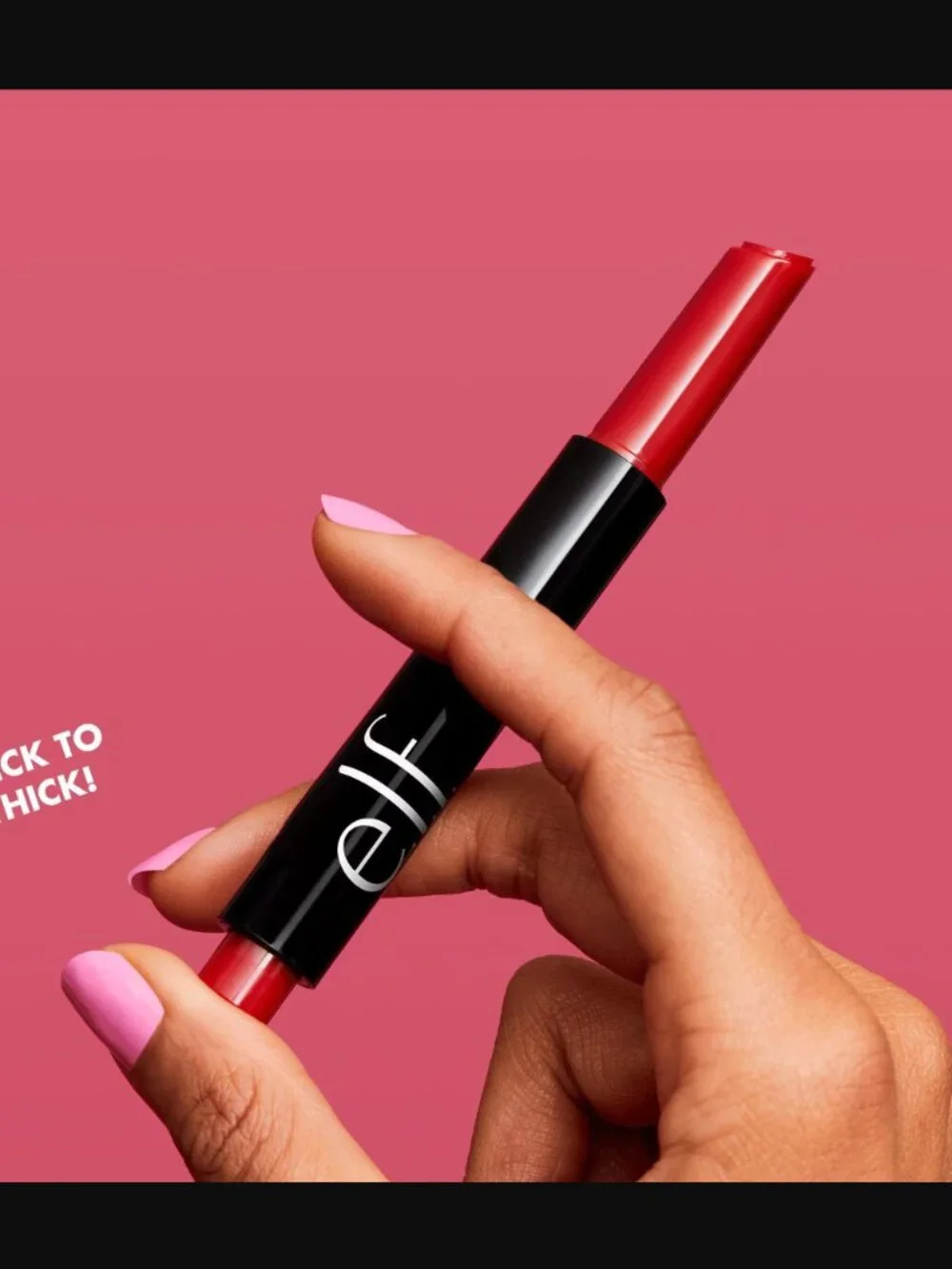 🌈4/$20 NIB Elf Pout Clout Lip Plumping Pen Shade Bust A Mauve Full Size 2g